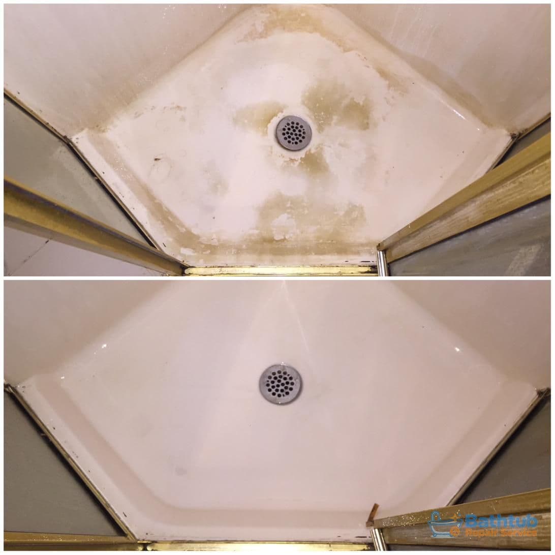 Shower pan deep cleaning in Plano, TX