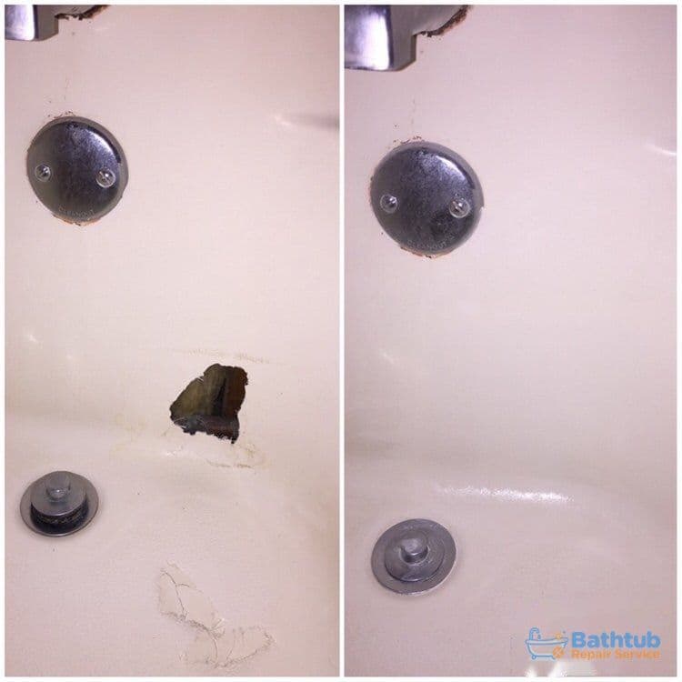 Bathtub Hole Repair in Arlington, TX