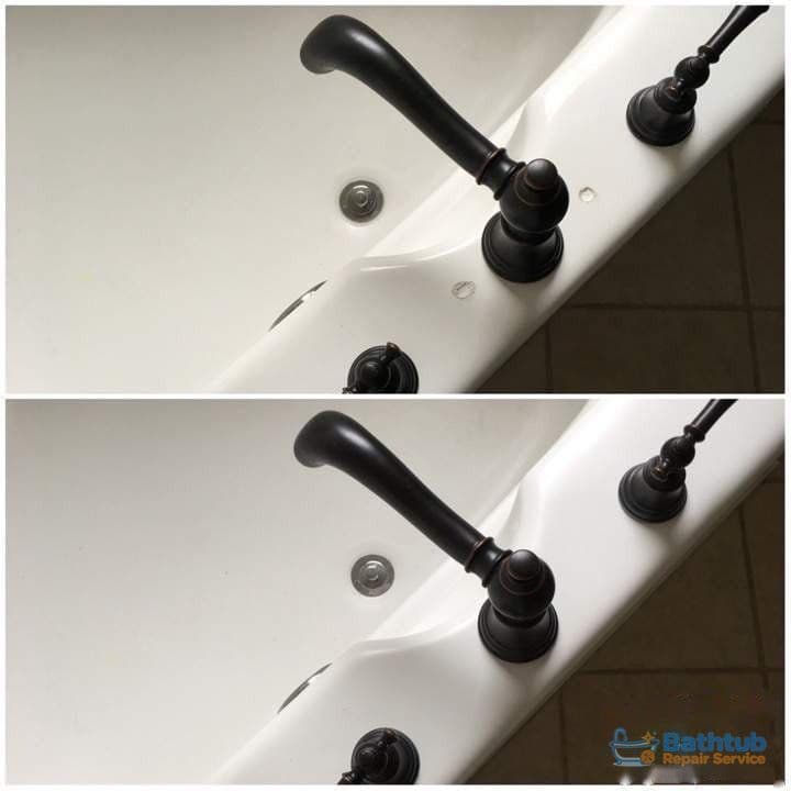 Acrylic Bathtub Hole Repair in Plano, TX