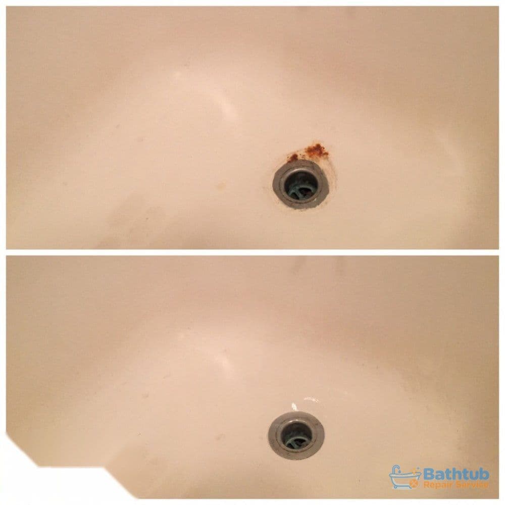 Bathtub Drain Rust Repair in Plano, TX