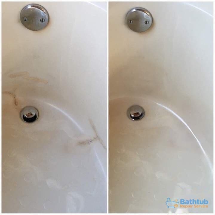 Cultured Marble Tub Crack Repair in The Colony, TX